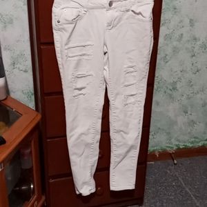 White jeans